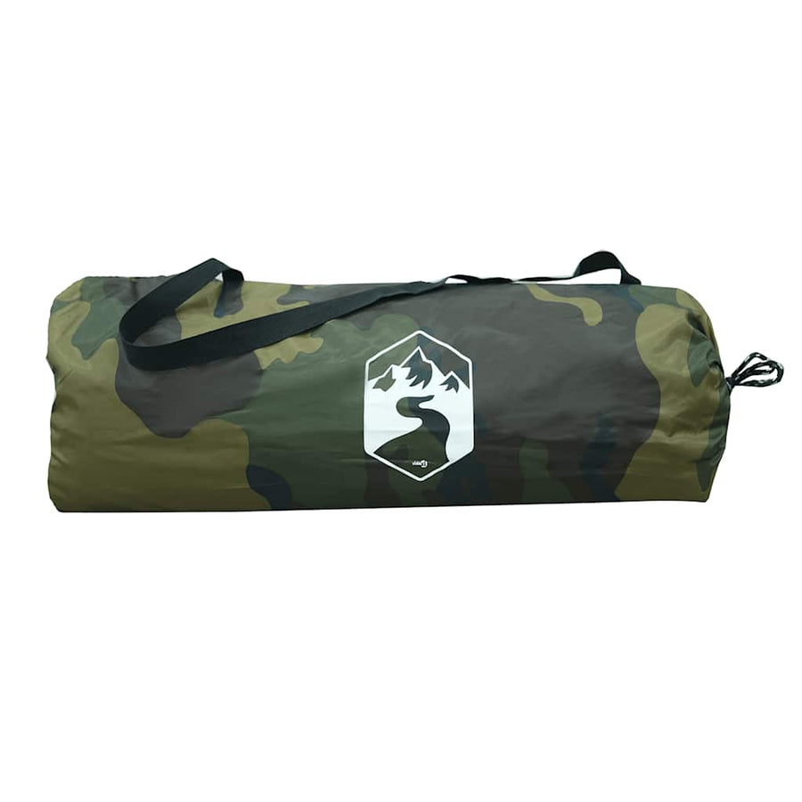 Koepeltent 2-persoons waterdicht camouflage