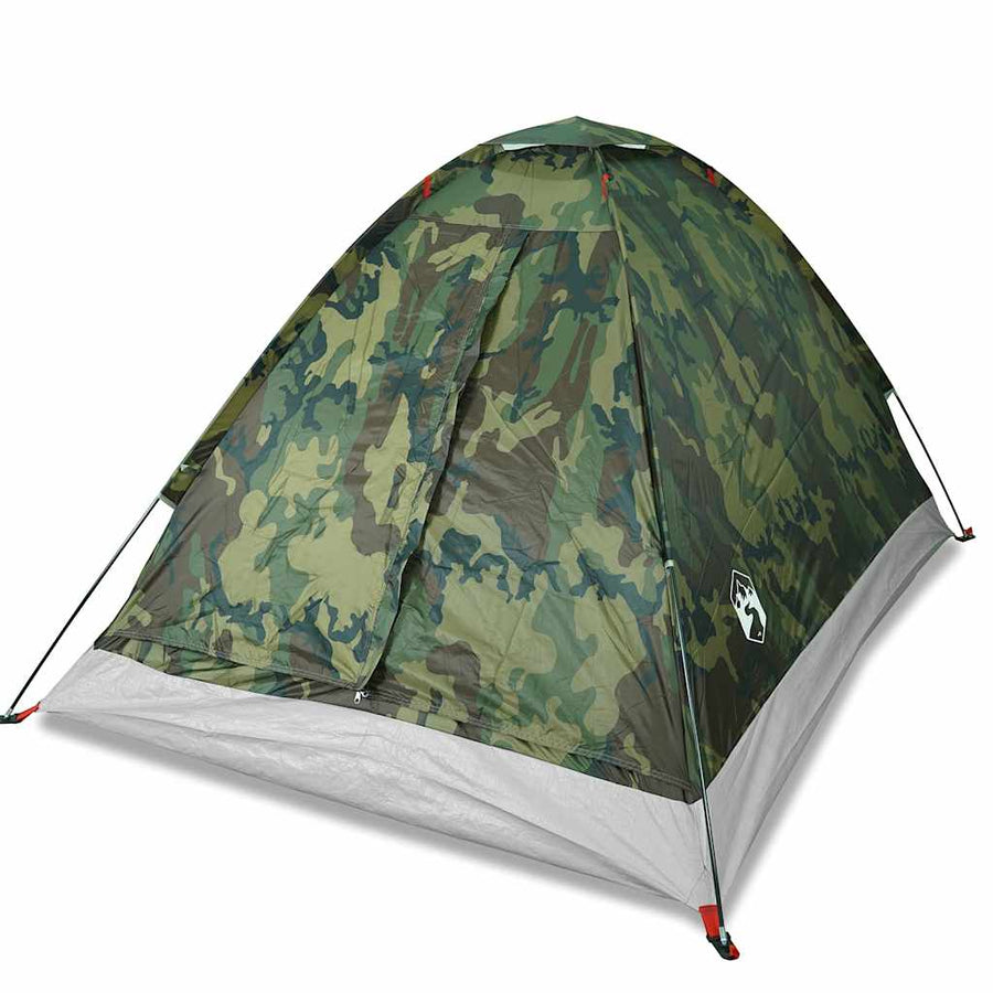 Koepeltent 4-persoons waterdicht camouflage