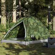 Koepeltent 4-persoons 248x212x136 cm camouflage