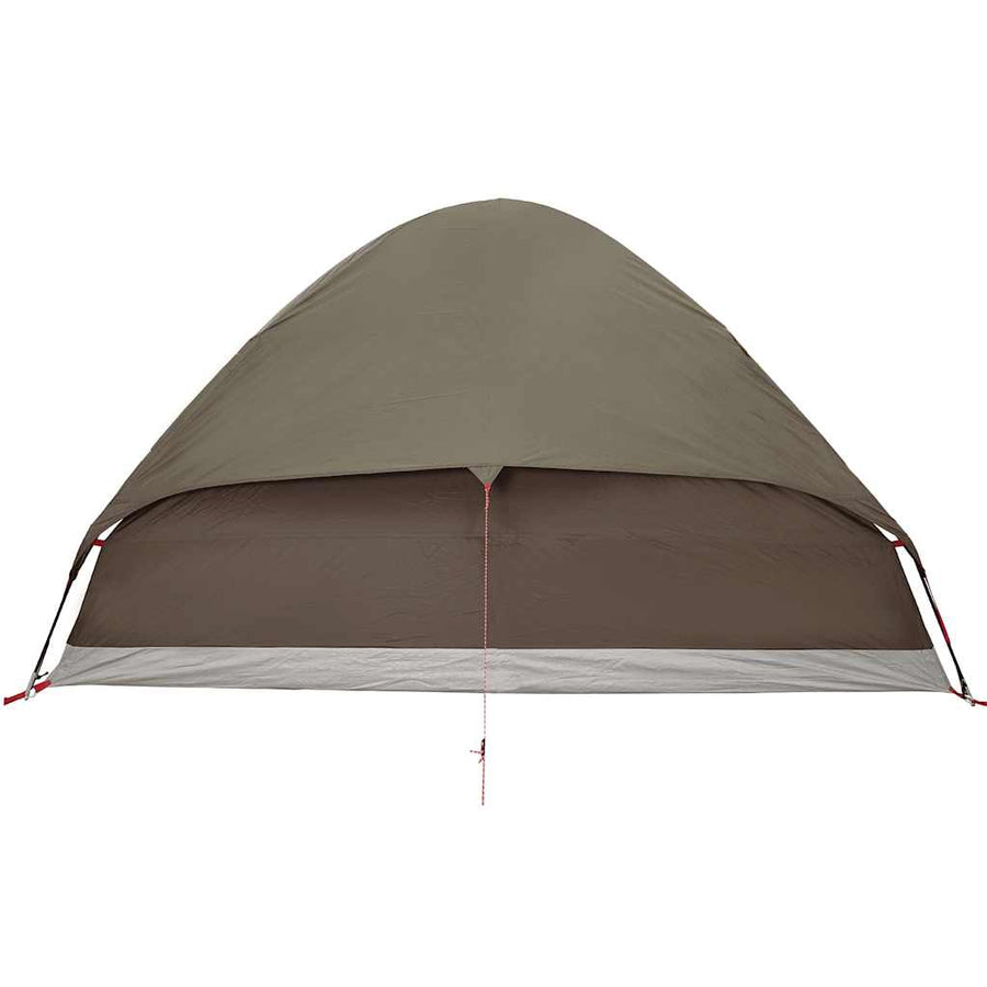Koepeltent 2-persoons waterdicht bruin