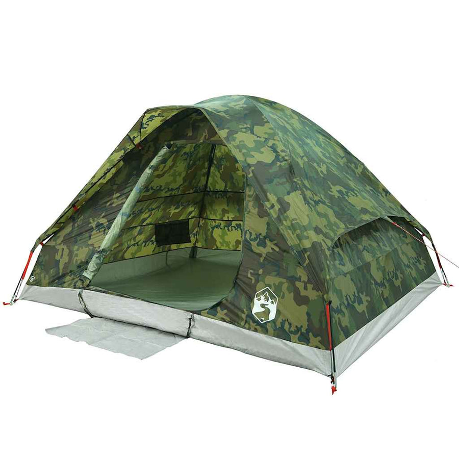 Koepeltent 2-persoons waterdicht camouflage