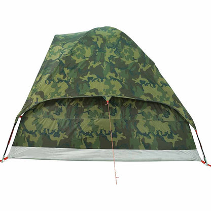 Koepeltent 2-persoons waterdicht camouflage