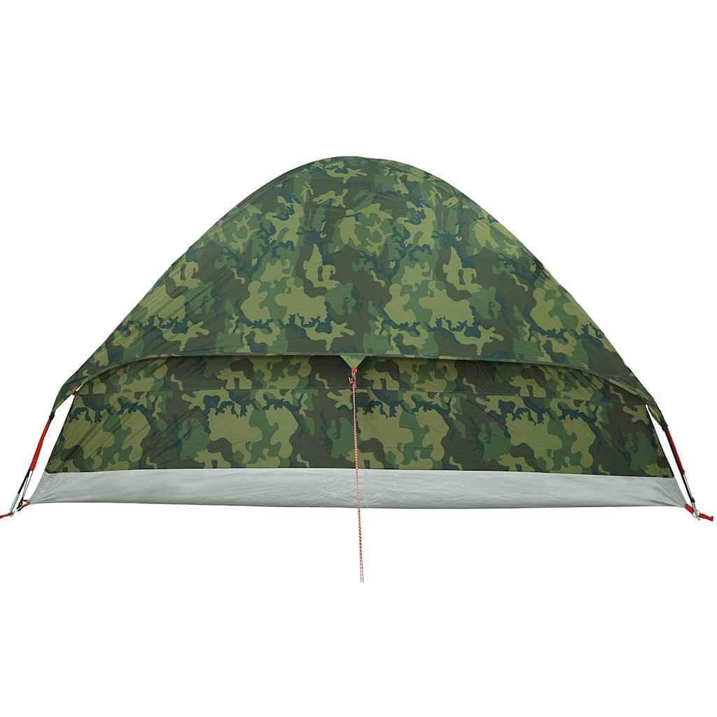 Koepeltent 2-persoons waterdicht camouflage