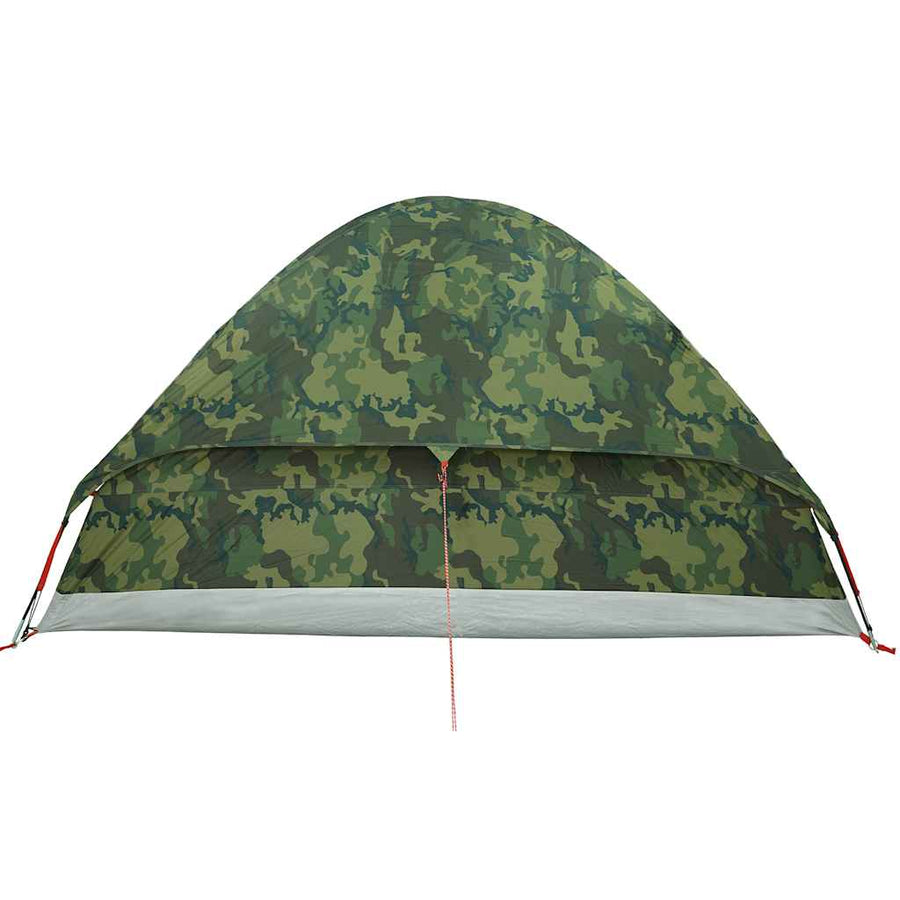 Koepeltent 2-persoons waterdicht camouflage