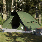 Koepeltent 4-persoons 277x217x155 cm olijfgroen