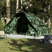 Koepeltent 6-persoons 343x279x188 cm camouflage
