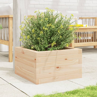 Plantenbak 40x40x23 cm massief grenenhout