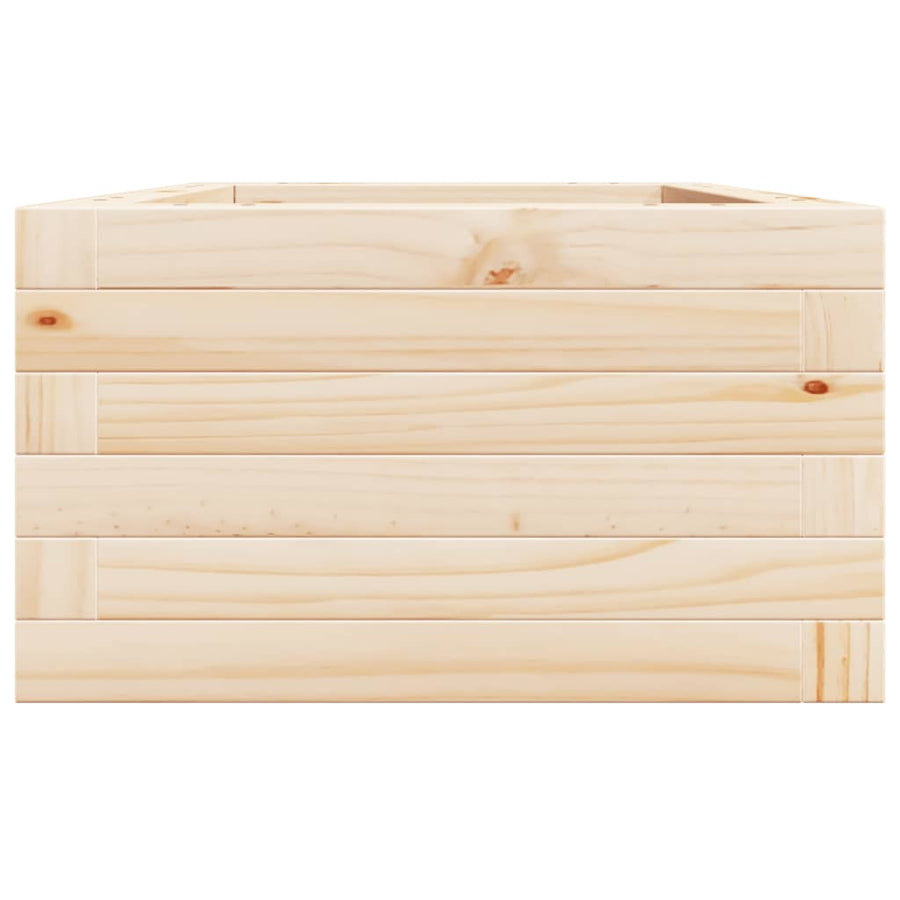 Plantenbak 40x40x23 cm massief grenenhout