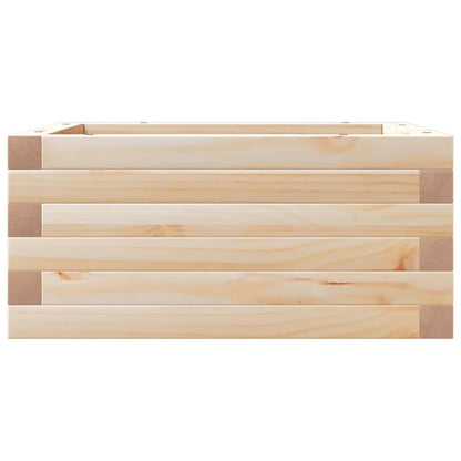 Plantenbak 50x50x23 cm massief grenenhout