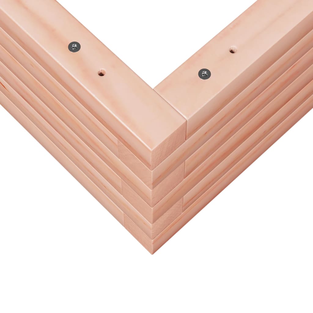 Plantenbak 60x60x23 cm massief douglashout