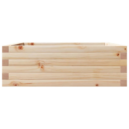 Plantenbak 70x70x23 cm massief grenenhout