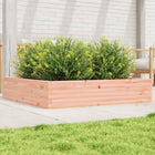 Planter 110x110x23 cm solid Douglas fir wood