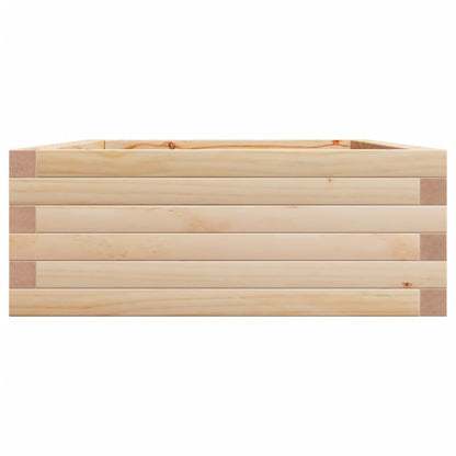 Plantenbak 90x60x23 cm massief grenenhout