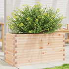 Raised planter 90x40x45.5 cm solid pine
