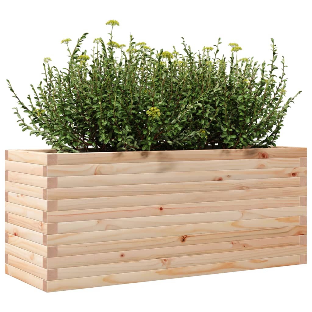 Plantenbak 110x40x45,5 cm massief grenenhout