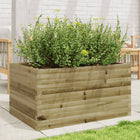 Planter box 90x60x45.5 cm impregnated pine wood