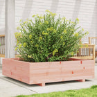 Planter 90x90x26.5 cm solid Douglas fir