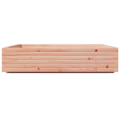 Plantenbak 110x110x26,5 cm massief douglashout