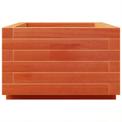 Plantenbak 70x40x26,5 cm massief grenenhout wasbruin