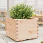 Planter 60x60x49.5 cm solid pine wood