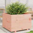 Planter 70x70x49.5 cm solid Douglas fir