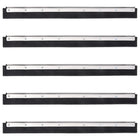 Floor Wiper Heads 5 pcs 55x2x5 cm steel and rubber