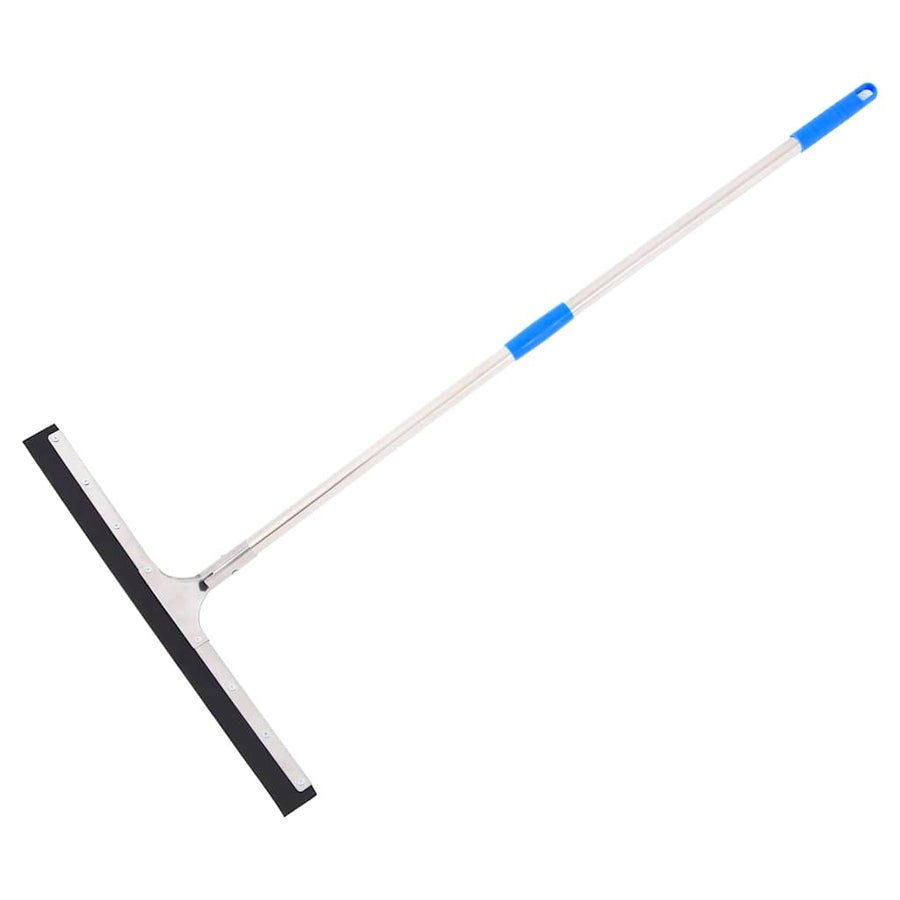Vloerwisser 60x122,5 cm staal en rubber