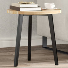 Tafelblad Rond Massief Acaciahout Ø 40 x 2 cm Naturel (onafgewerkt)