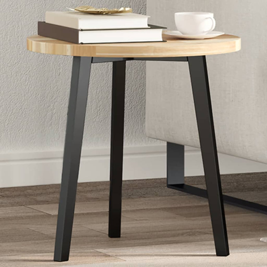 Tafelblad Rond Massief Acaciahout Ø 40 x 2 cm Naturel (onafgewerkt)