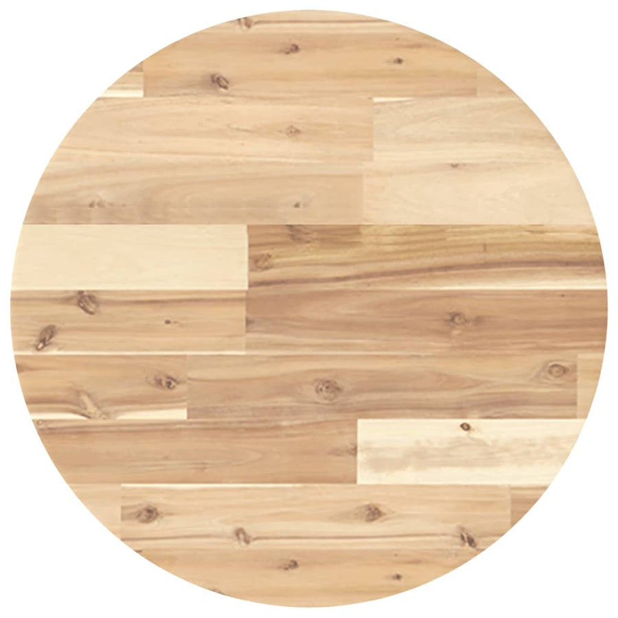 Tafelblad rond Ø 50x2 cm massief acaciahout