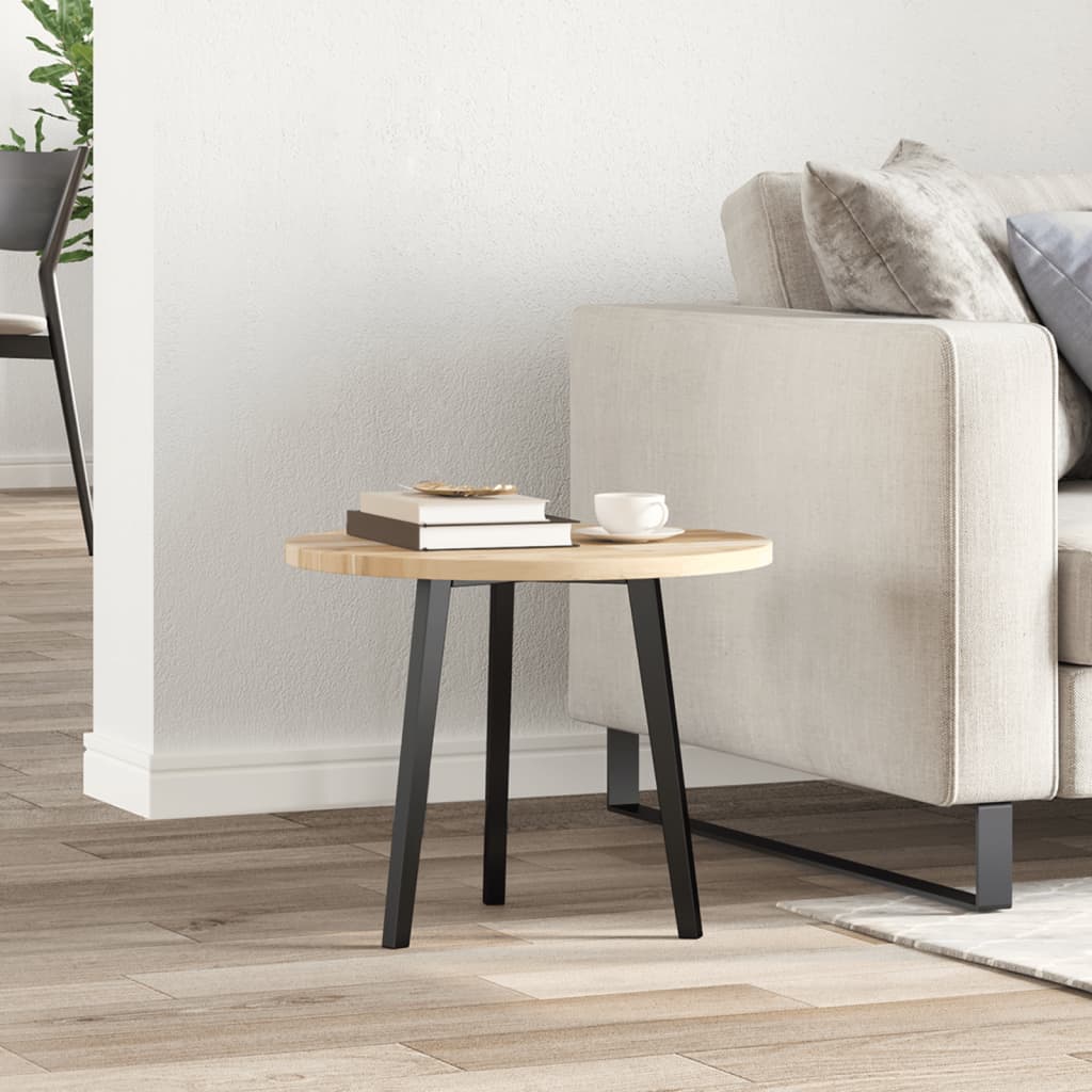 Tafelblad rond Ø 50x2 cm massief acaciahout