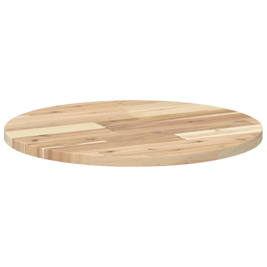 Tafelblad rond Ø 50x2 cm massief acaciahout