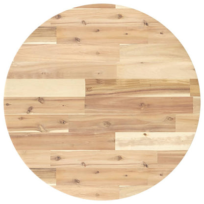 Tafelblad Rond Massief Acaciahout Ø 60 x 2 cm