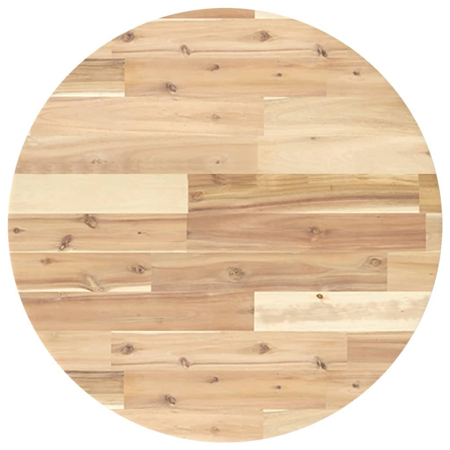 Tafelblad Rond Massief Acaciahout Ø 60 x 2 cm