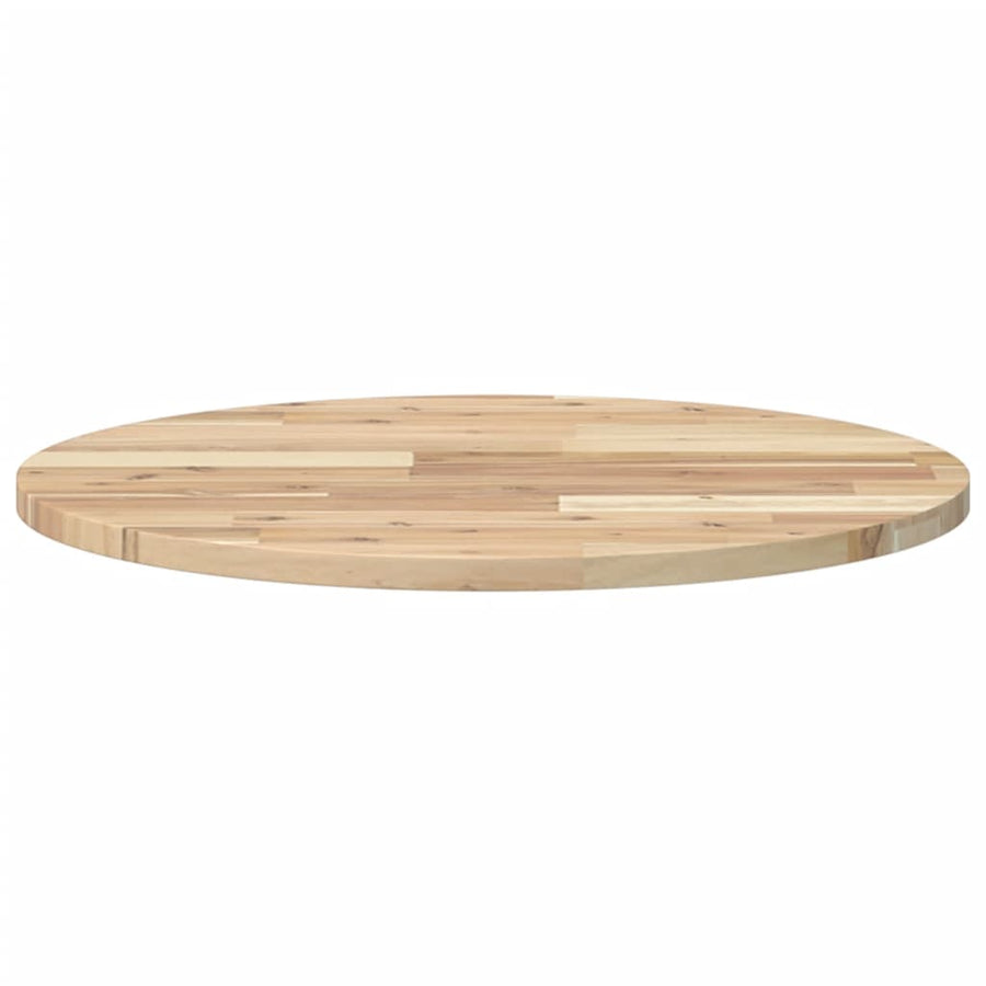 Tafelblad Rond Massief Acaciahout Ø 60 x 2 cm