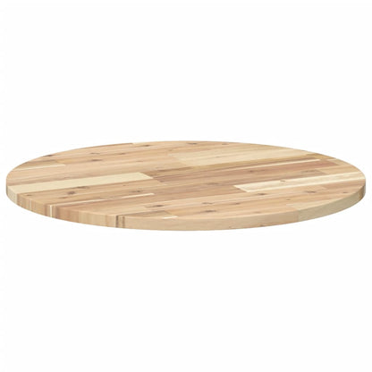 Tafelblad Rond Massief Acaciahout Ø 60 x 2 cm