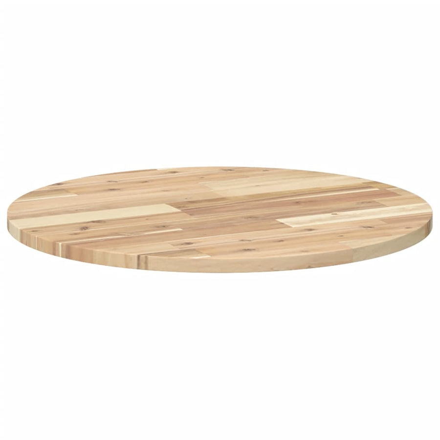 Tafelblad Rond Massief Acaciahout Ø 60 x 2 cm