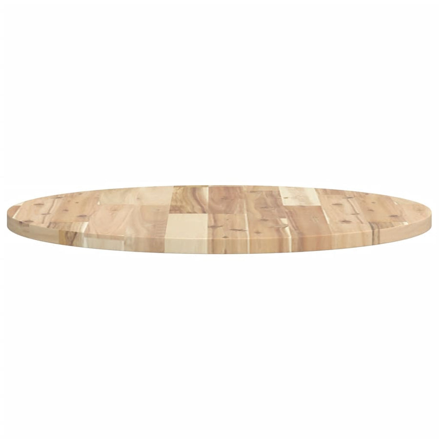 Tafelblad Rond Massief Acaciahout Ø 60 x 2 cm