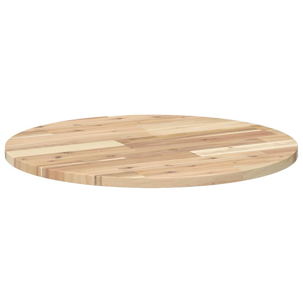 Tafelblad Rond Massief Acaciahout Ø 60 x 2 cm