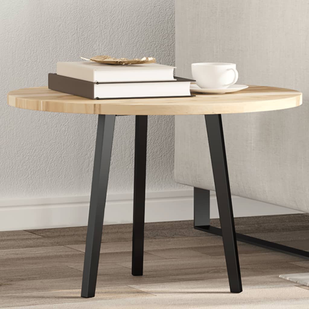 Tafelblad Rond Massief Acaciahout Ø 60 x 2 cm