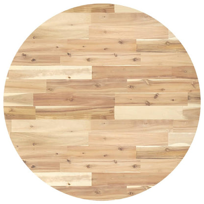 Tafelblad rond Ø 80x2 cm massief acaciahout