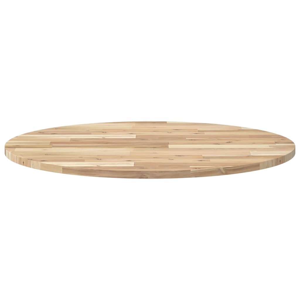 Tafelblad rond Ø 80x2 cm massief acaciahout
