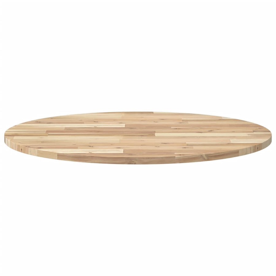 Tafelblad rond Ø 80x2 cm massief acaciahout