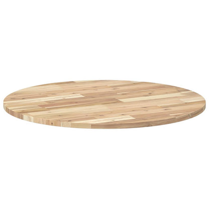 Tafelblad rond Ø 80x2 cm massief acaciahout
