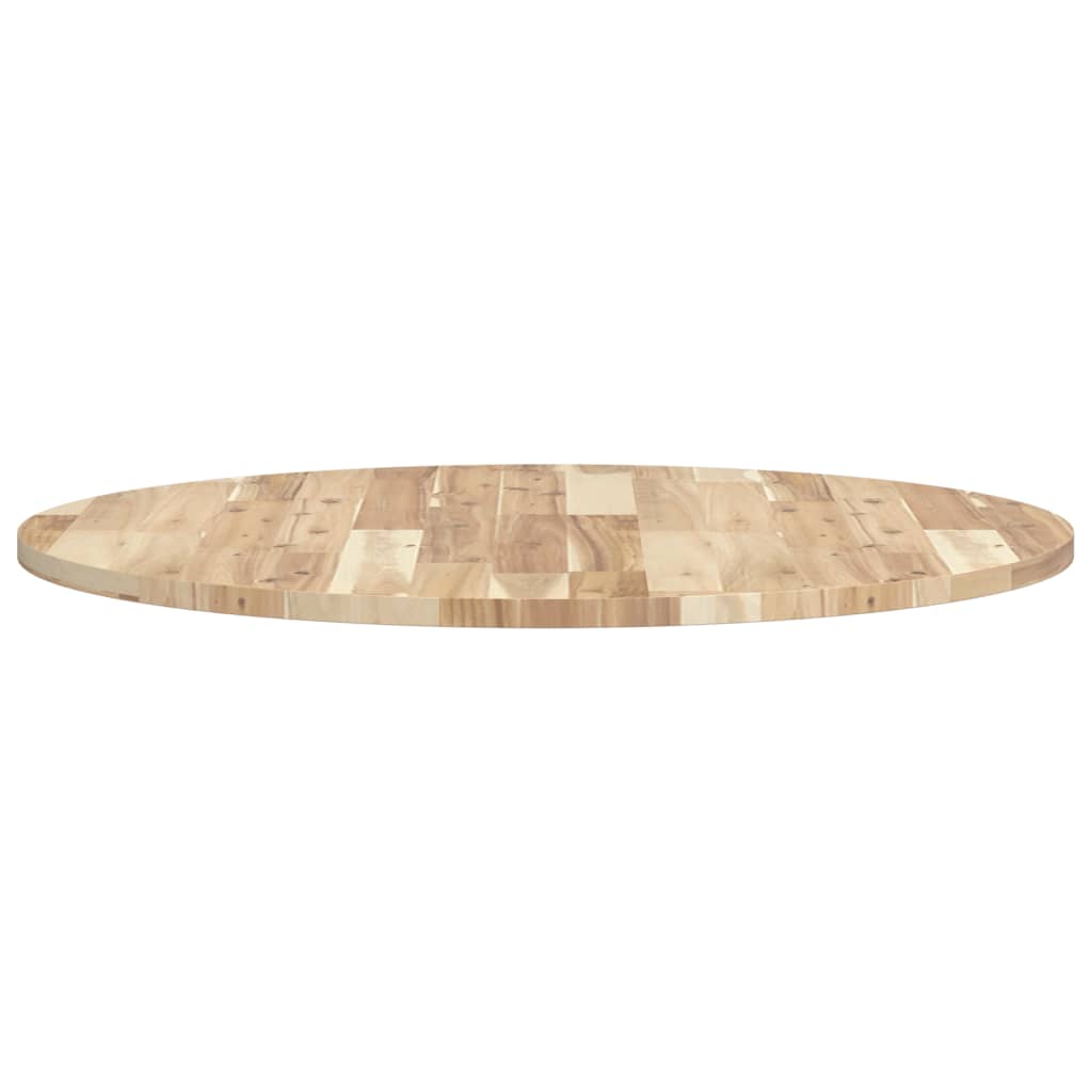 Tafelblad rond Ø 80x2 cm massief acaciahout