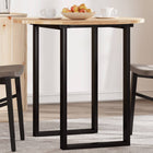 Tabletop round Ø 80x2 cm solid acacia wood