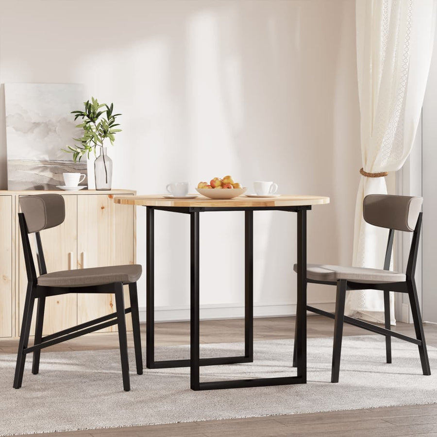 Tafelblad rond Ø 90x2 cm massief acaciahout