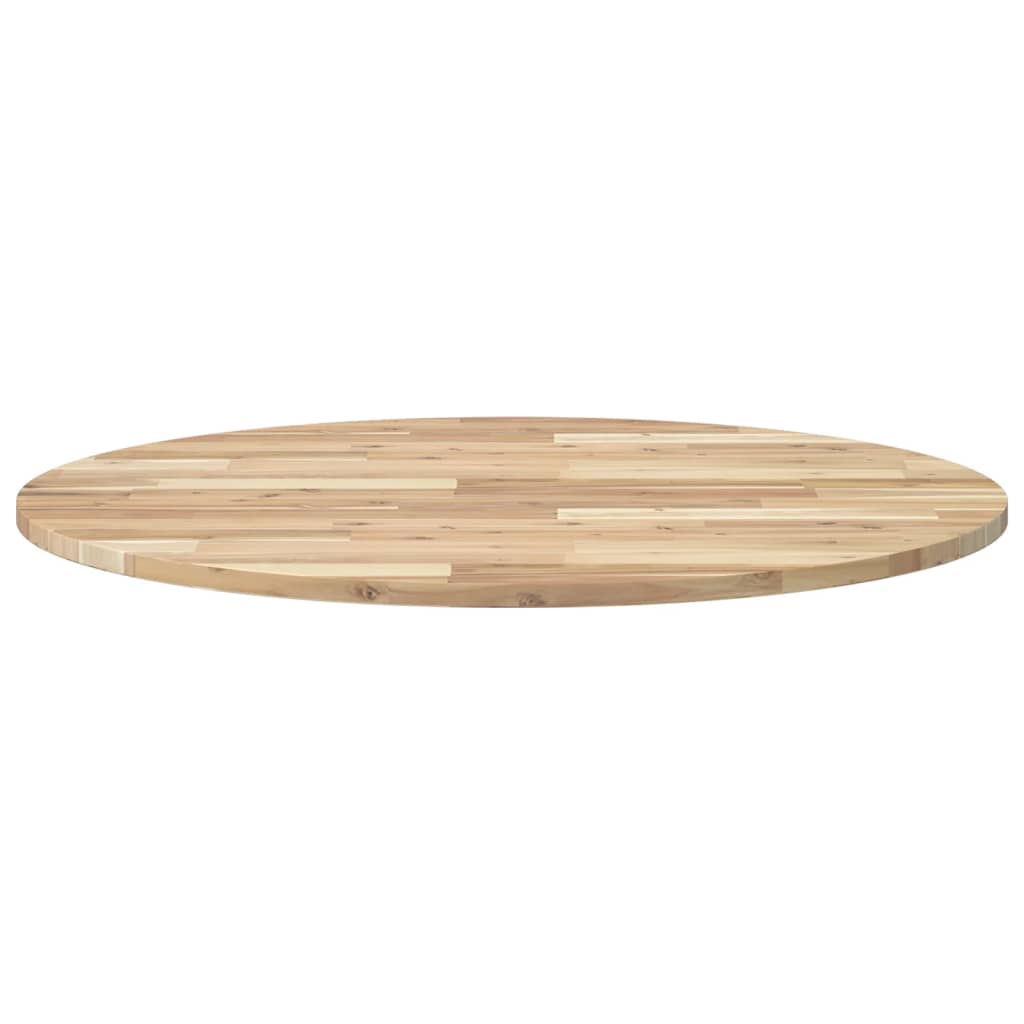 Tafelblad rond Ø 90x2 cm massief acaciahout