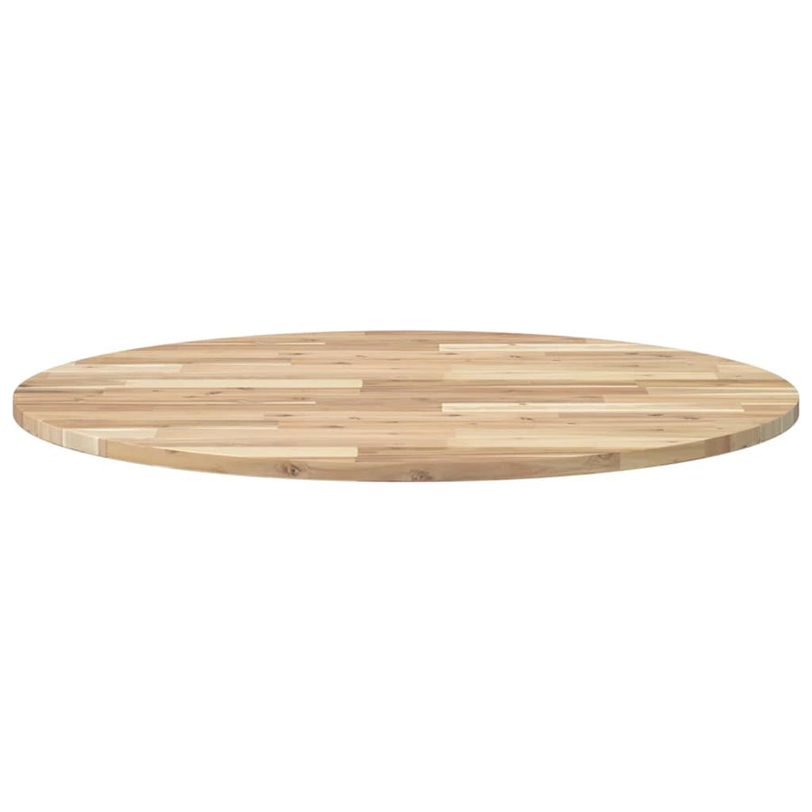 Tafelblad rond Ø 90x2 cm massief acaciahout
