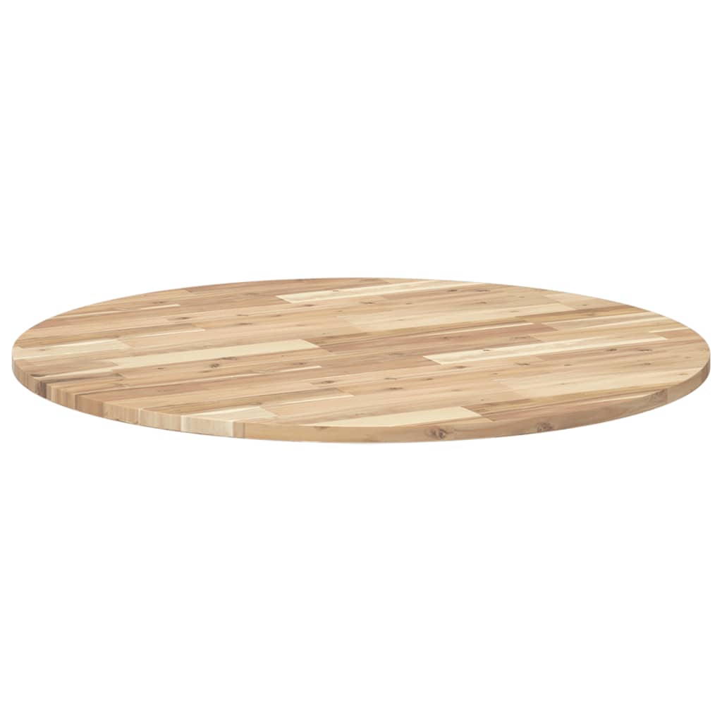 Tafelblad rond Ø 90x2 cm massief acaciahout